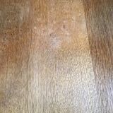 Rolling service in solid oak and wrought iron