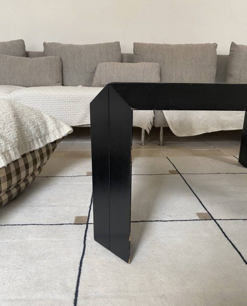 Rare coffee table by Pierluigi Ghianda and Gabrielle Regondi.