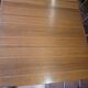 Table scandinave galbée extensible papillon en teck années 60