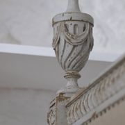 Lit de repos - banquette style Louis XVI retapissé en lin