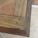 Old pedestal table