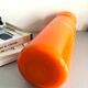 Vase opaline orange vintage