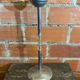 Cendrier Sur Pied Tulipe Métal Chromé + Boules Verre + Cendrier Vintag