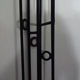 Brutalist German Iron Wall Candleholder, 1960s