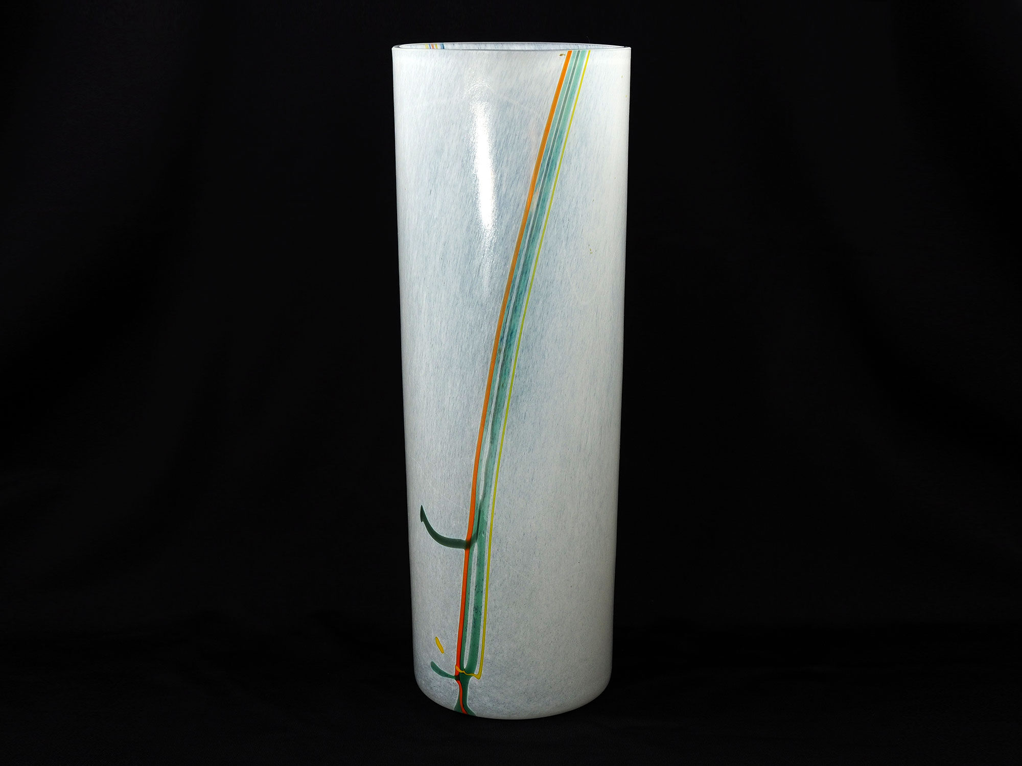 Bertil Vallien for Kosta Boda Vase Rainbow Art Glass