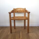 Set of 4 pine wood dining chairs by Rainer Daumiller ed. Hirtshals Savværk, 1970s