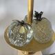 Le Dauphin Pair of Frugiere Lamps 1960-1970 Fruit Crystal Hollywood Re