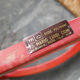 Vico Magistretti red carimate chair for Mario Luigi Comi, Italy