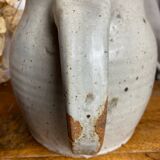 Large pyrite stoneware pitcher