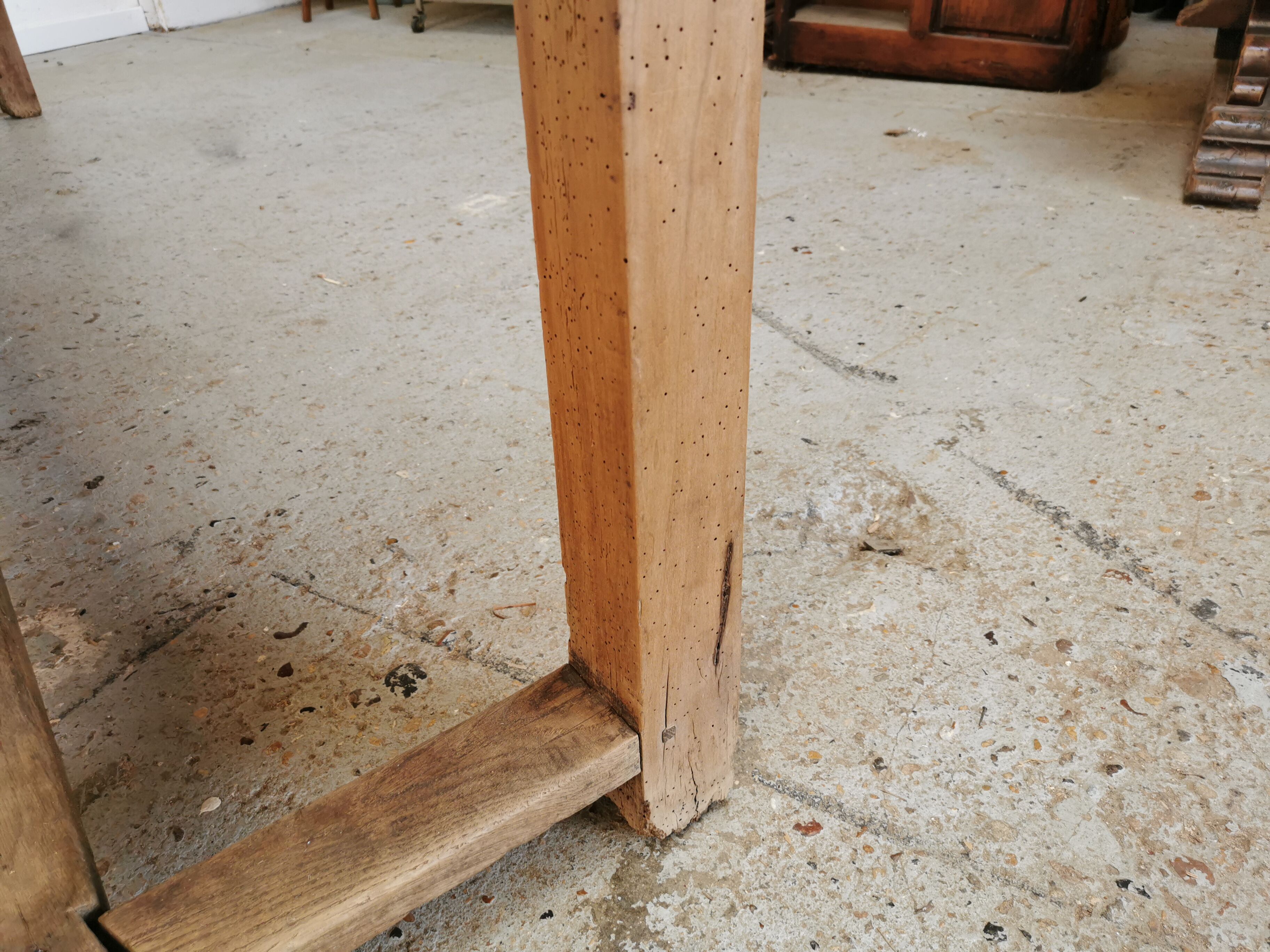 Table de ferme en chêne 260cm