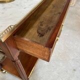 Louis XVI mahogany console
