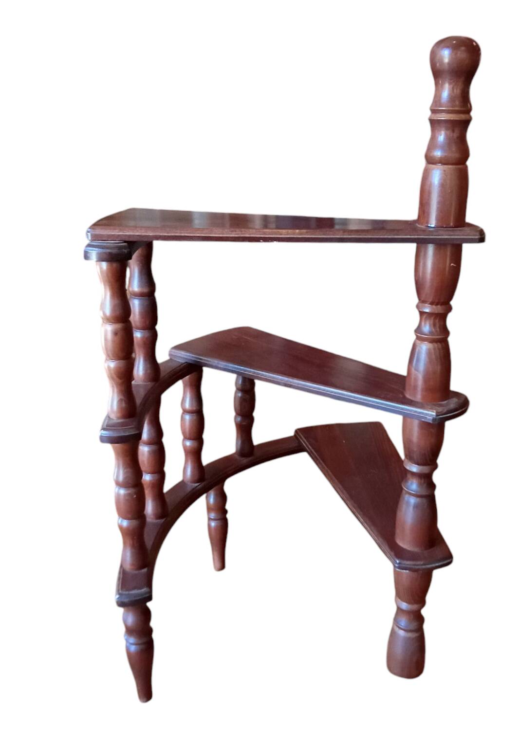 Old library stepladder staircase