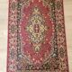 Wool and red cotton carpets