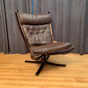 Falcon armchair designed by Sigurd Ressell, Vatne Möbler, Norway, 1970s