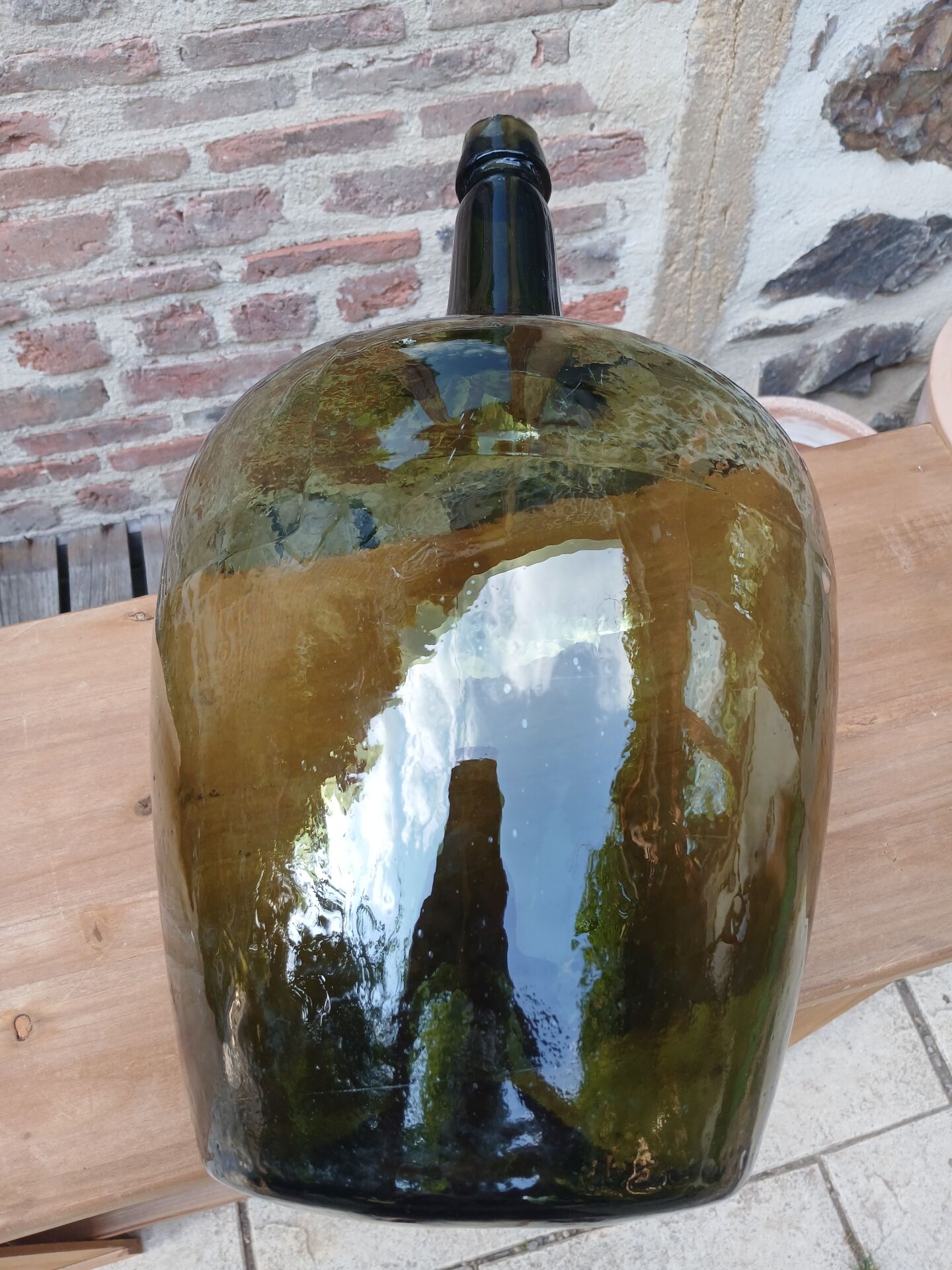 Old demijohn/ Dame Jeanne