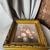 Oil on canvas, framed still life