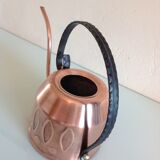 Vintage red copper watering can 60s/70s