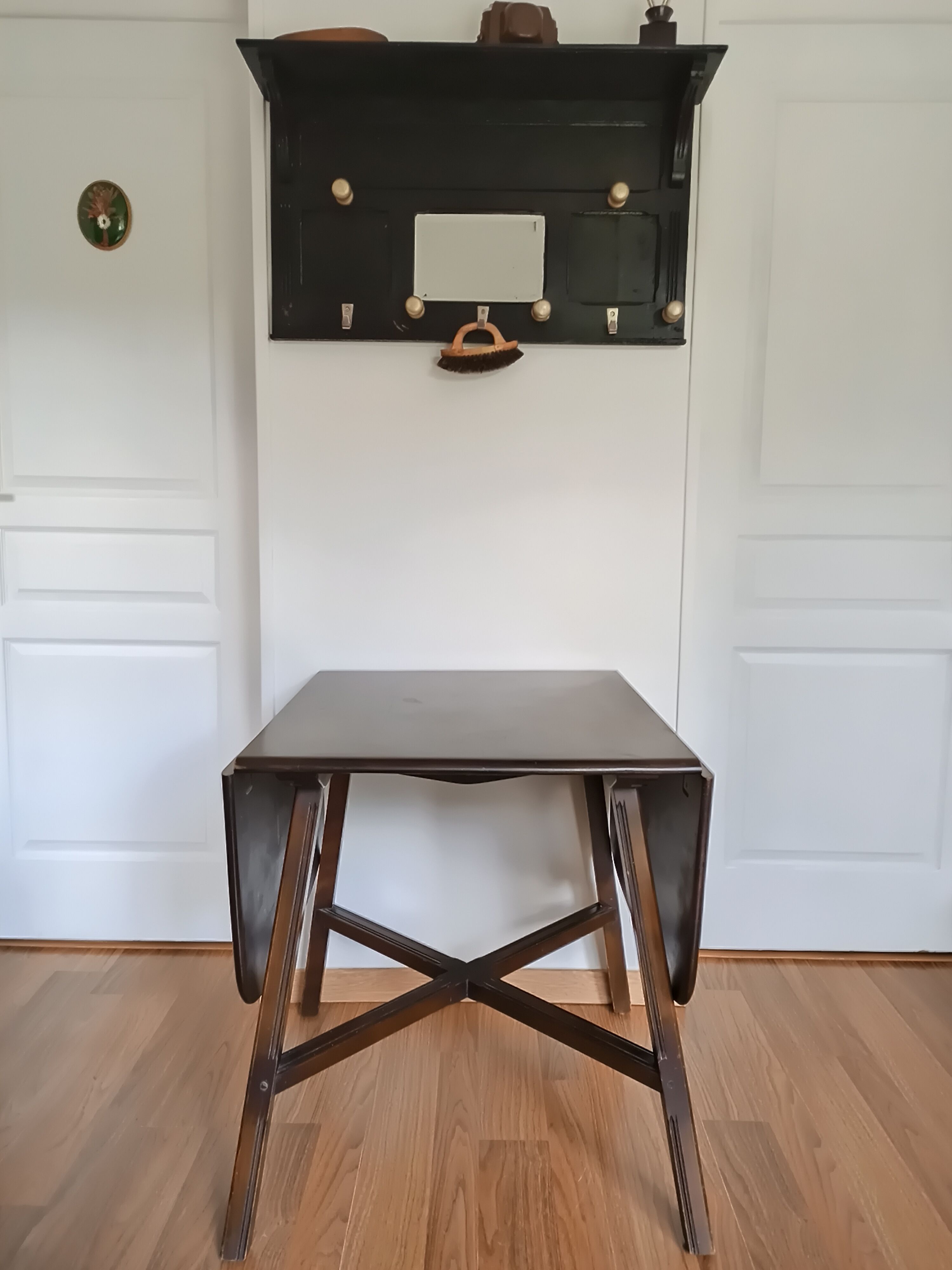 Wooden table with flaps