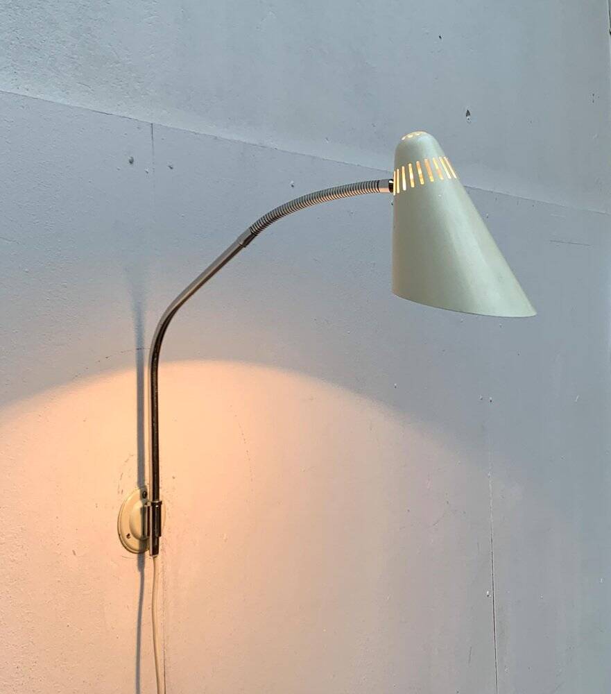 Mid-Century German Wall Light by Kaiser Leuchten, 1960s