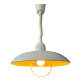 Beige metal vintage Space Age pendant light