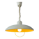 Suspension vintage Space Age en métal beige
