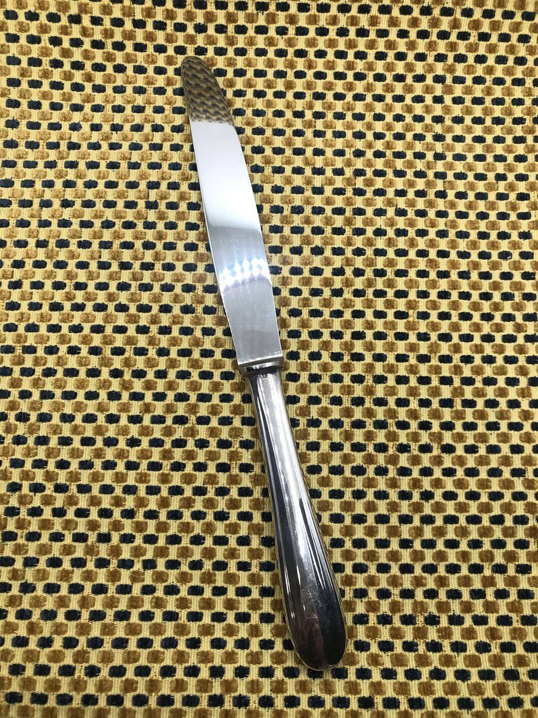 Christofle silver-plated knife, Fidélio model