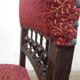 Series of 6 reupholstered Renaissance style chairs