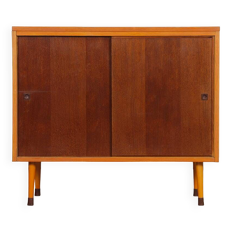 Small wooden chest of drawers from the 1970s