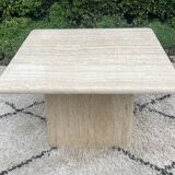 Travertine coffee table, 1970s