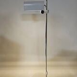 Lampadaire en métal blanc par Braun Feldweg pour Doria Leuchten, années 60