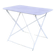 Vintage 1950s wrought iron folding garden table