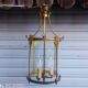 Bronze and brass lantern in Empire style - 4,400 kg!