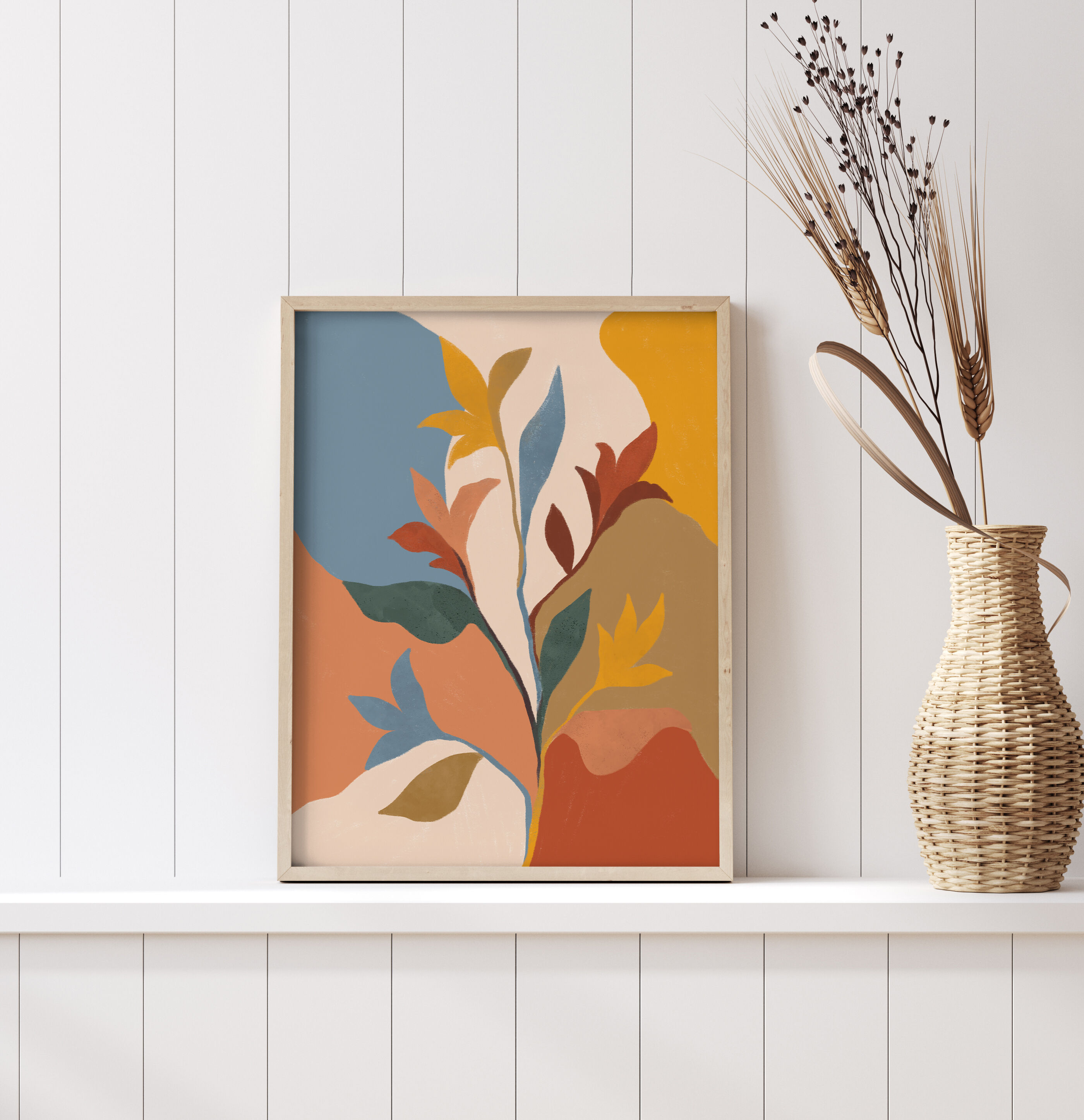 Colourful Flower Print