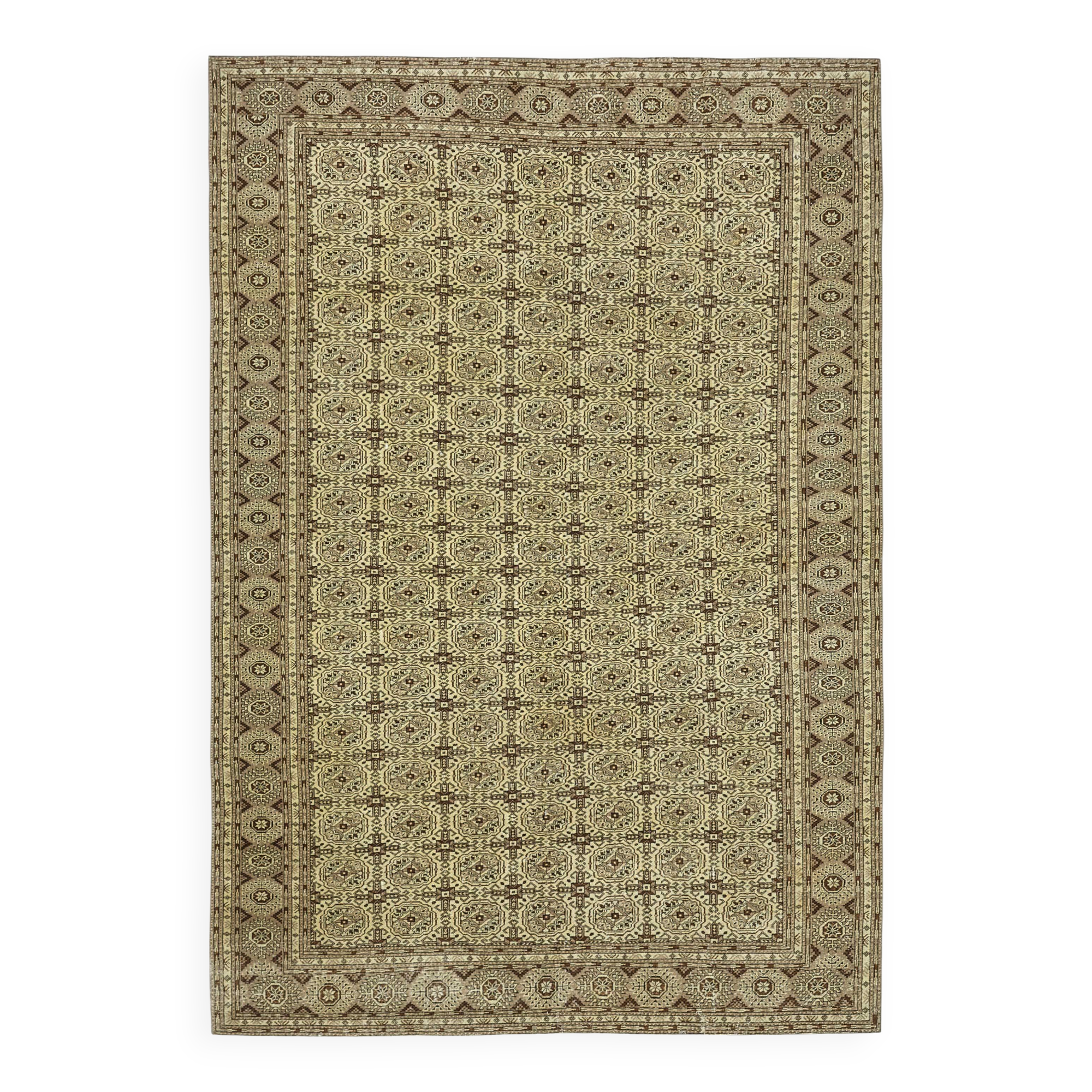 Turkish Wool Vintage Kayseri Rug 200 cm x 290 cm