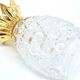 Glass pineapple salt & pepper shakers
