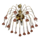 Lustre à pampilles vintage des années 70