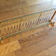 Vintage coat racks like train luggage racks