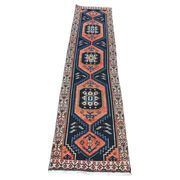 Vintage Anatolian runner rug in wool from the 1950s.