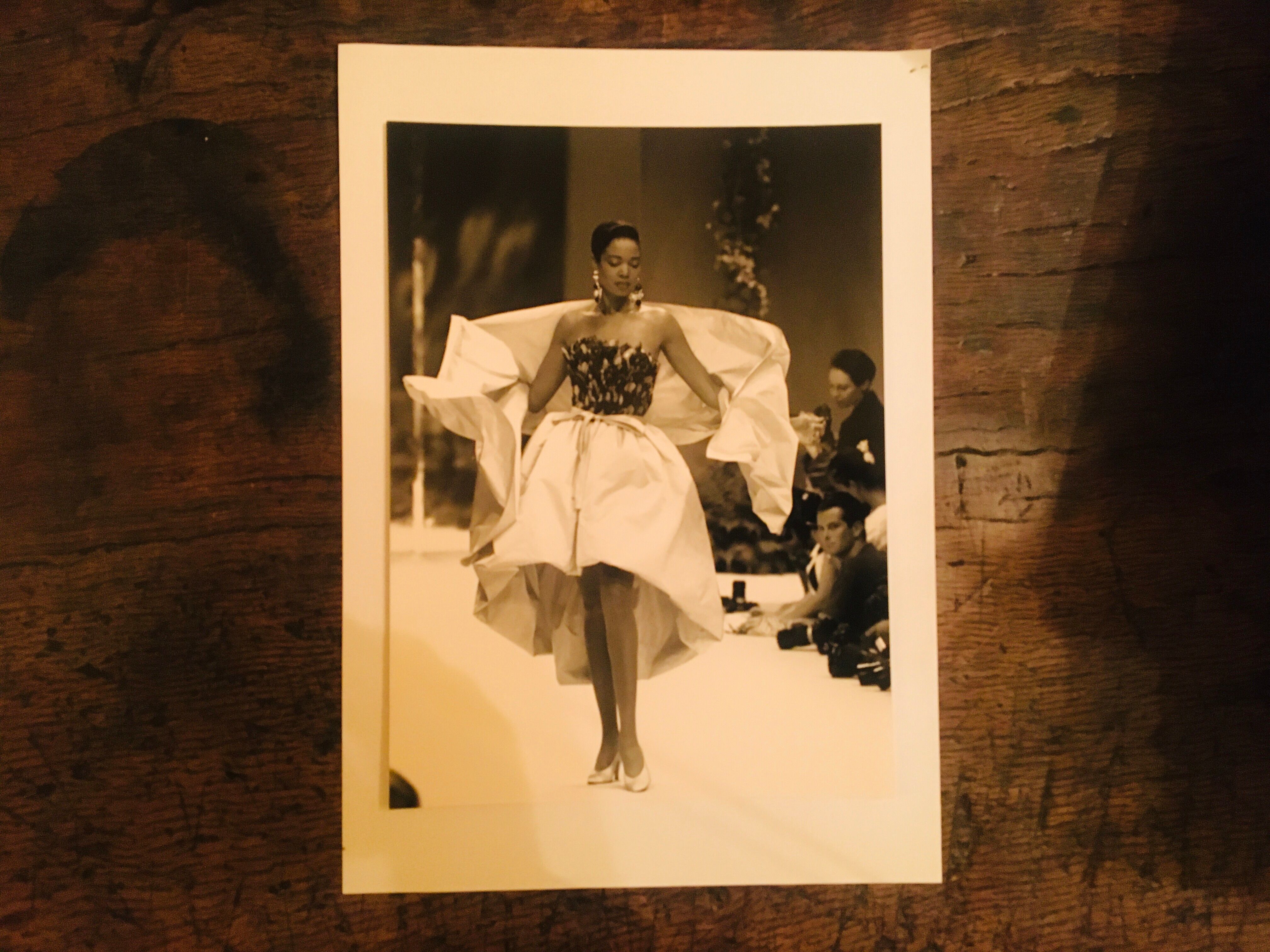 Givenchy original vintage press fashion photography 1990s