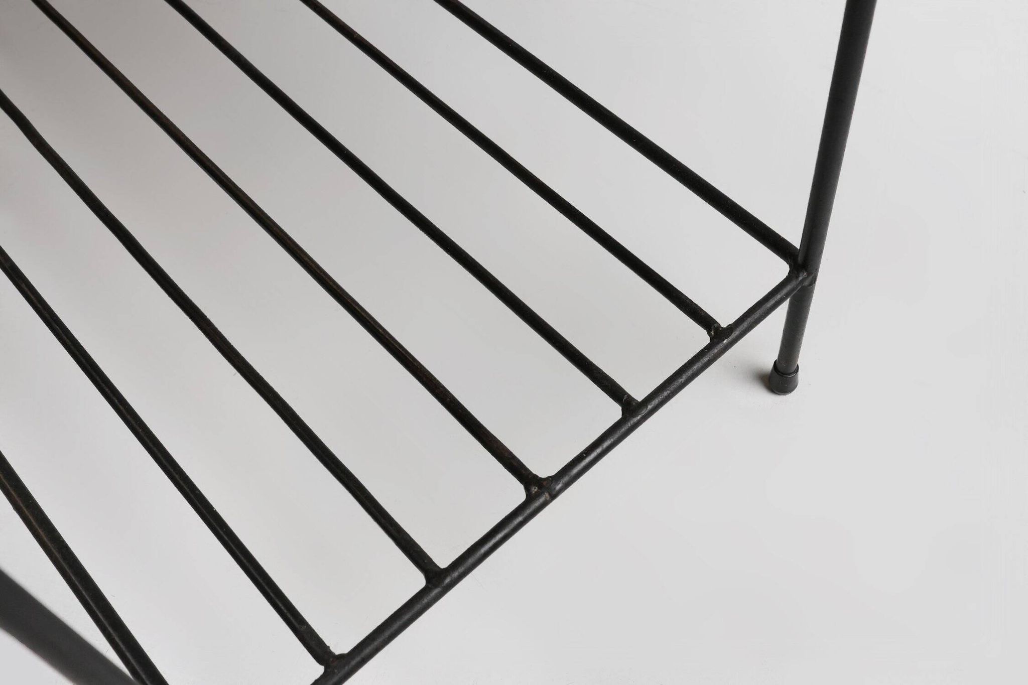 Mid-Century Mosaic Coffee Table with Metal Frame, France, 1950s