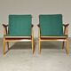 Pair of Thonet Boomerang armchairs by Antonin Suman for TON 1960