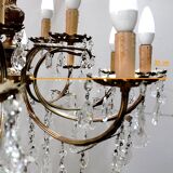 Lustre en cristal, milieu XXe