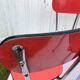 Set of 4 vintage chairs in pop red formica 1960s
