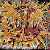 Tapisserie à l'oiseau par A. Cornic, XXe s.