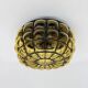 Venetian Murano caged glass flush mount with large bubbles, 1960s
