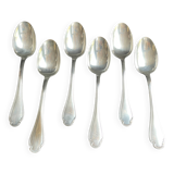 6 Christofle Pompadour Table Spoons