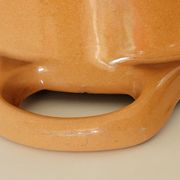 Tureen Le Creuset vintage oval casserole in brown enamelled cast iron size 30