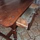Cabaret Table in Solid Walnut from the Louis XIII Period