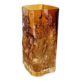 Mid-century modern glass vase by Kai Blomqvist for Kumela, Finland, 1960s.