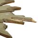 Large Wooden Sun Mirror Sunburst Deknudt Gold Leaf 70cm